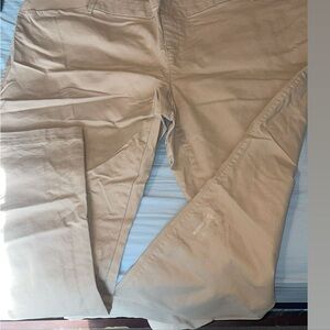 Tan slacks MATERNITY